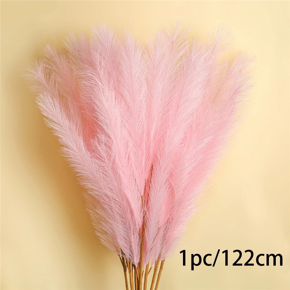 1 pc Each Natural Dried Pampas Grass Boho Home Decor Bouquet