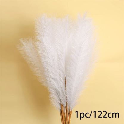 1 pc Each Natural Dried Pampas Grass Boho Home Decor Bouquet