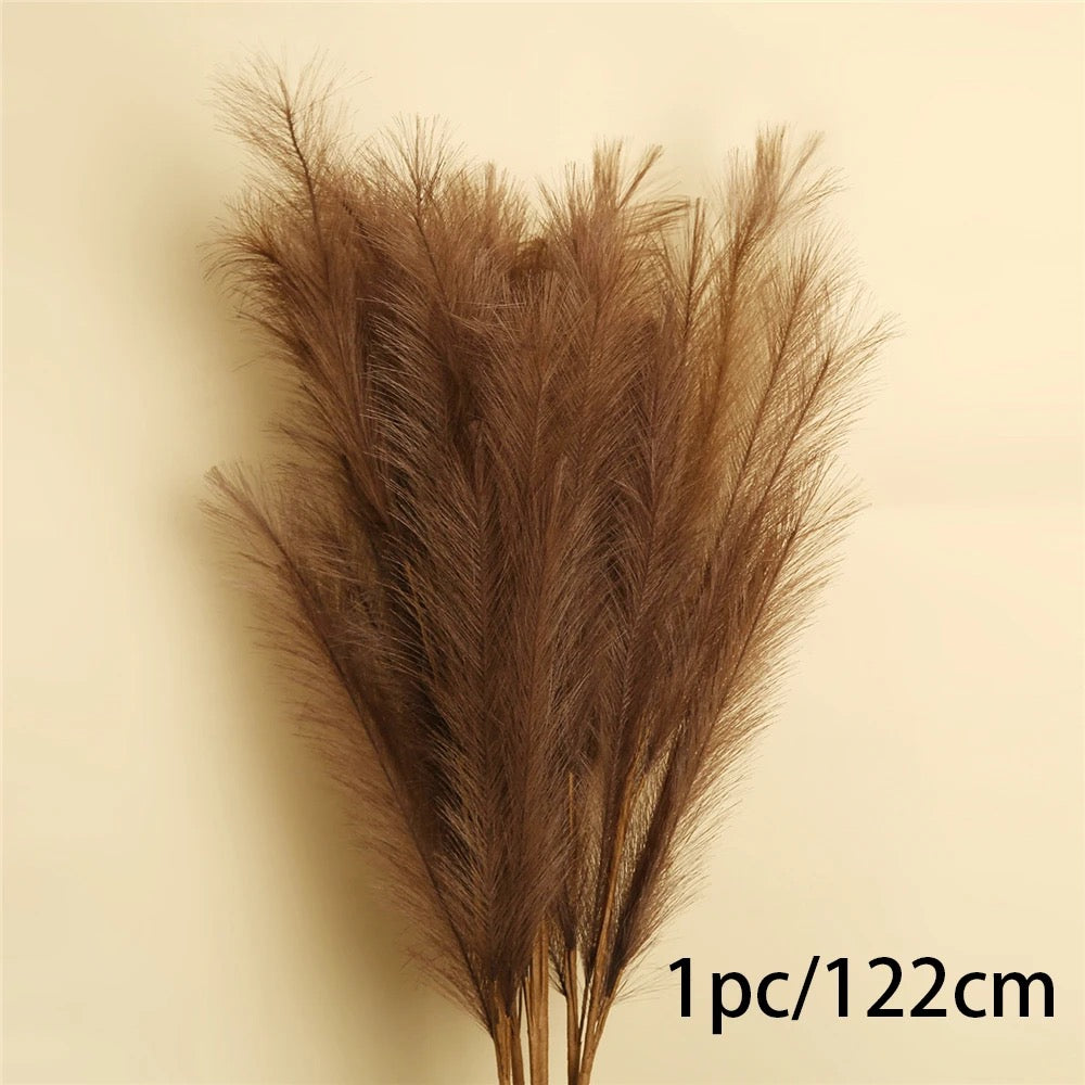 1 pc Each Natural Dried Pampas Grass Boho Home Decor Bouquet